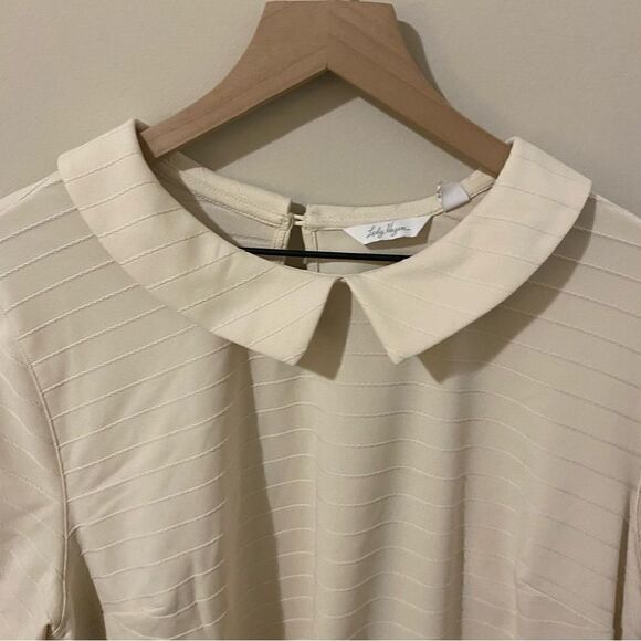 Lady Hagen Women's Textured Stripe Short Sleeve Golf Polo - Picture 7 of 9